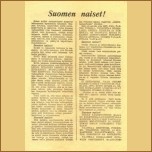    ''Suomen naiset'' ('' '')   . 1941 .     